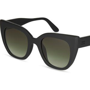 TOMS Sunglasses-Sydney Style-Matte Black Cateye